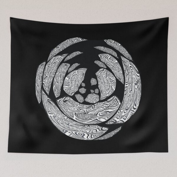 Item preview, Black Paisley Orb designed and sold by KazM.