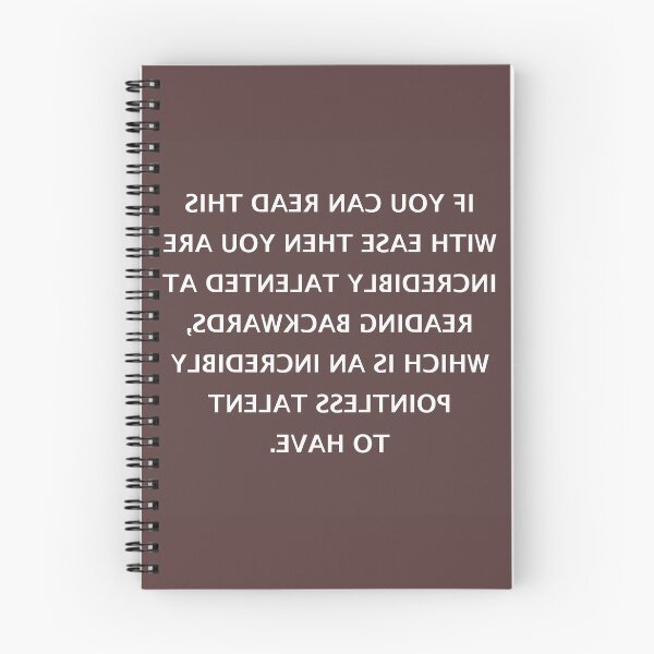 Item preview, Read this backwards: pointless talent designed and sold by Hilbert72.