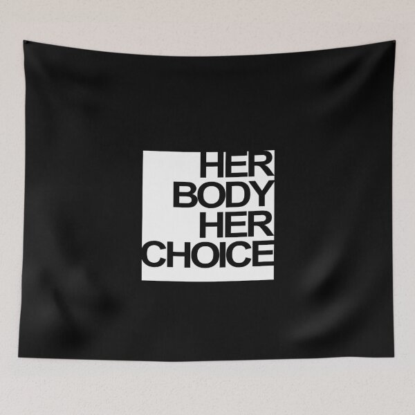 Item preview, Her Body Her Choice Abortion design designed and sold by GetItGiftIt.