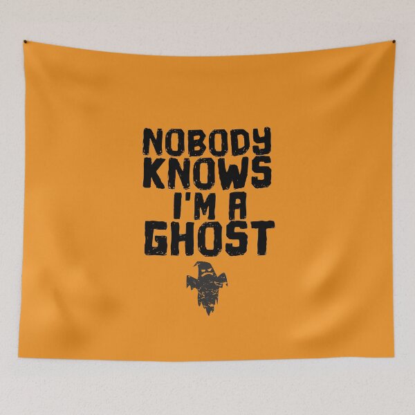 Item preview, Ghost Undercover  Nobody knows I'm a ghost funny Halloween costume idea and accessories for party designed and sold by alenaz.