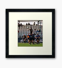 Rugby Sevens Action Framed Print