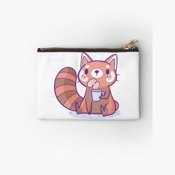 Item preview, Red Panda Drinking Coffee designed and sold by TaylorRoss1.