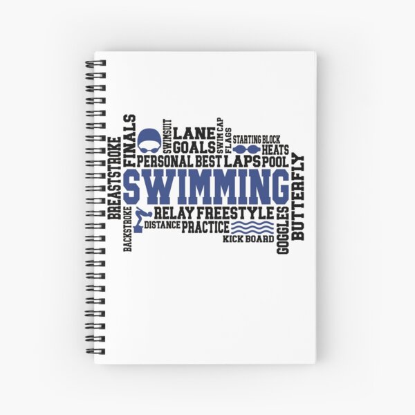 Artikel-Vorschau von Schwimmgeschenk-Wortwolke für Schwimmerathleten, designt und verkauft von Watersolution.