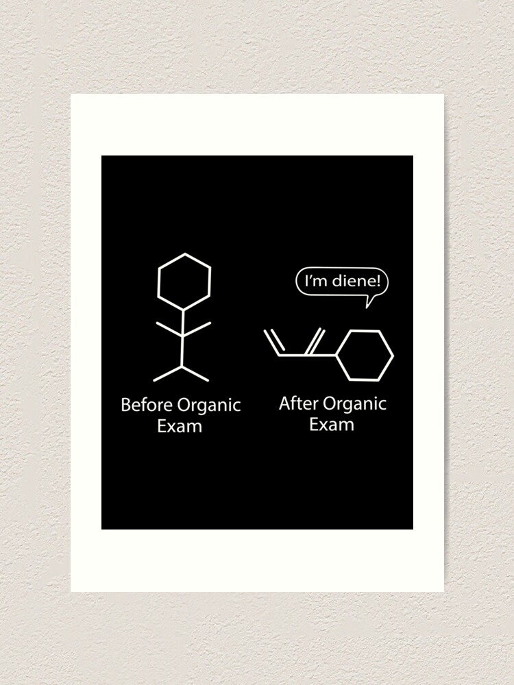 Organic chemistry design Periodic table of Organic chemistry Art Print for  Sale by farhanhafeez