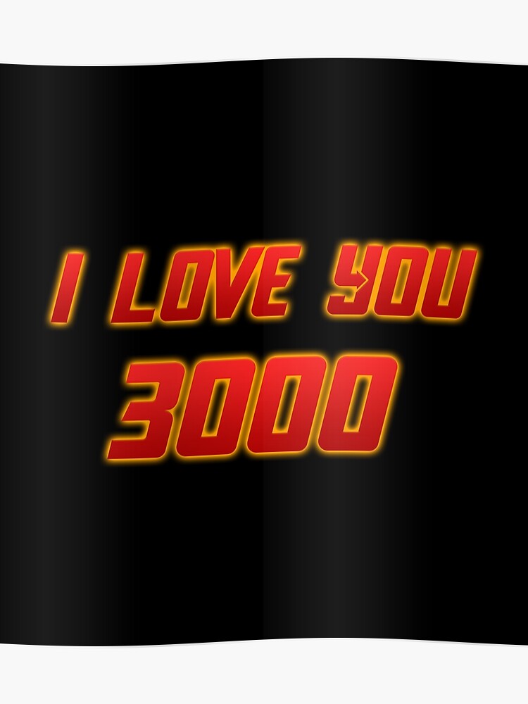 I Love You 3000 Poster
