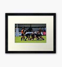Rugby Sevens Action Framed Print
