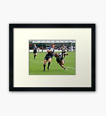 Rugby Sevens Action Framed Print