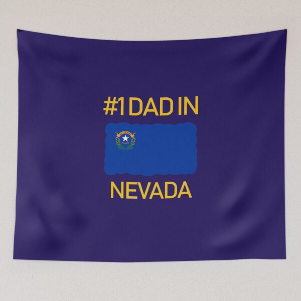 Item preview, Nevada State Fathers Day Number 1 Dad deisgn designed and sold by GetItGiftIt.