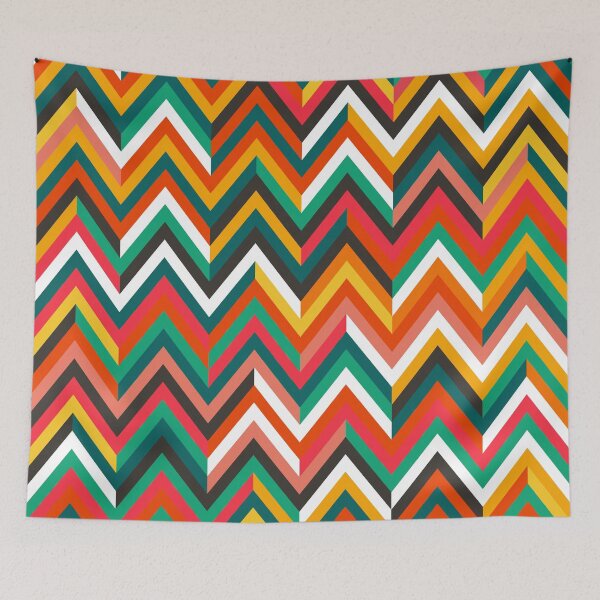 Item preview, Retro Geometric Chevron  designed and sold by rosemaryalbo.