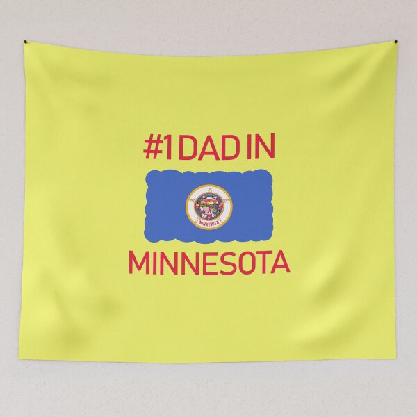 Item preview, Minnesota State Fathers Day Number 1 Dad deisgn designed and sold by GetItGiftIt.