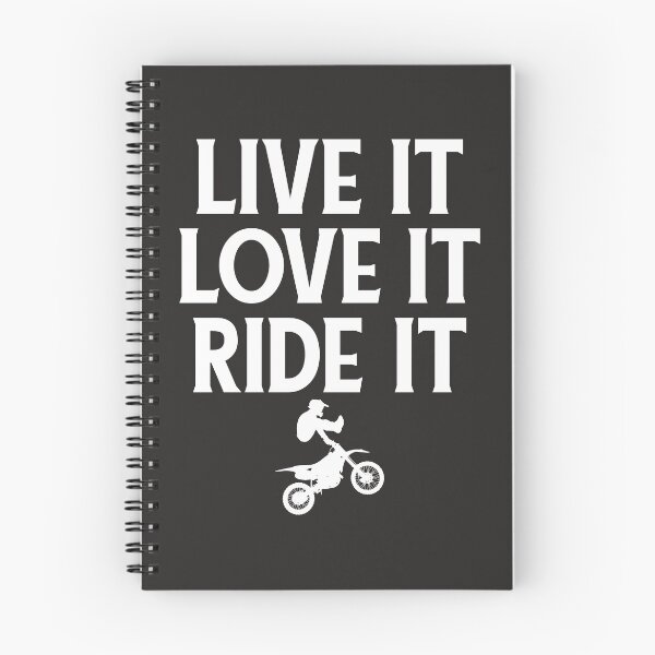 Item preview, Live It Love It Ride It Motocross Racers Dirt Bike Racing designed and sold by shoutoutshirtco.