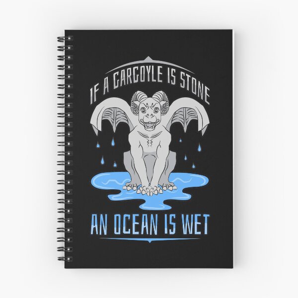 Item preview, Wet Gargoyle Nonsensical Saying designed and sold by therealsadpanda.