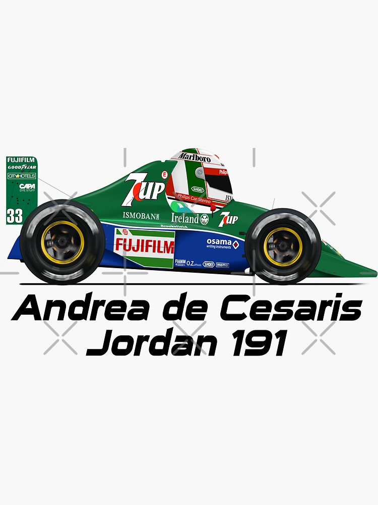 andrea de cesaris jordan