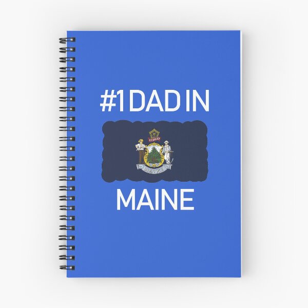 Item preview, Maine State Fathers Day Number 1 Dad deisgn designed and sold by GetItGiftIt.