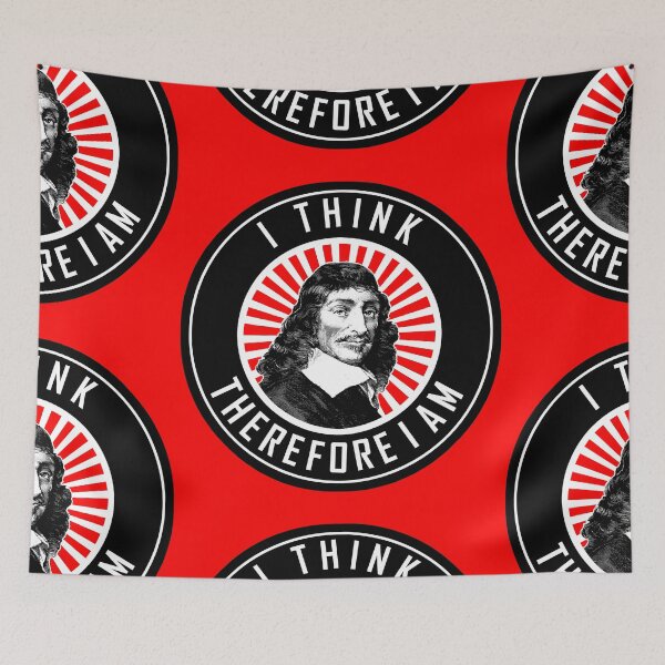 Item preview, DESCARTES - I THINK THEREFORE I  AM designed and sold by sociographix.