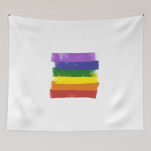 Item preview, Pride flag rainbow colors LGBT gay pride designed and sold by Prints Actually.