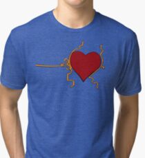 Three Sizes in One Day Tri-blend T-Shirt