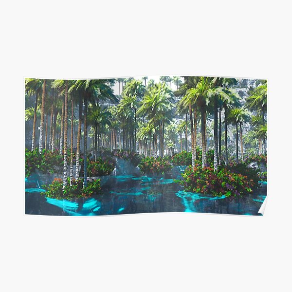 The Floating Garden Poster