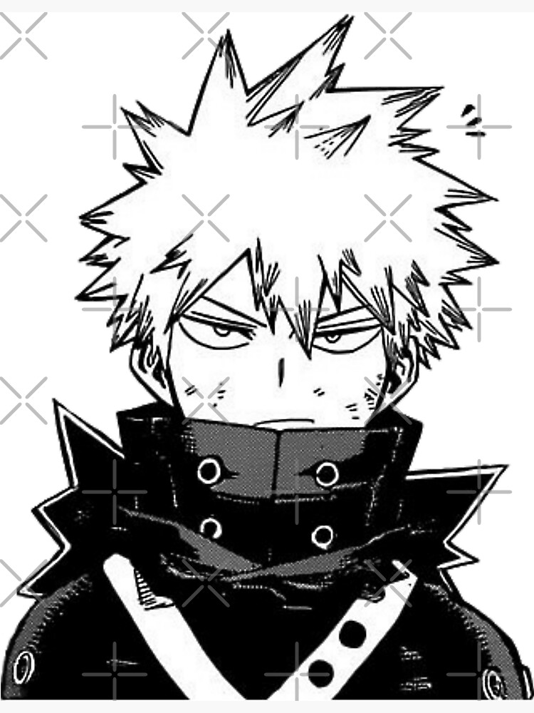 Imán «Bakugou Katsuki (invierno) My Hero Academia» de