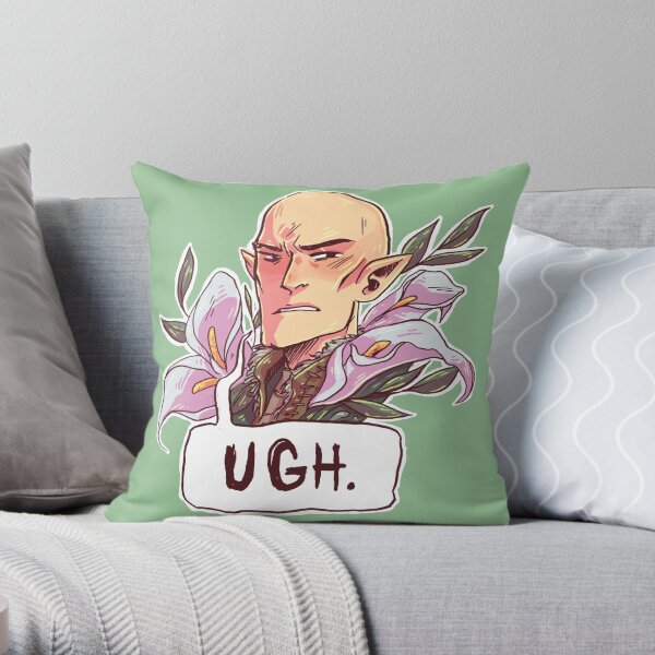 =Judgemental Sigh= Throw Pillow