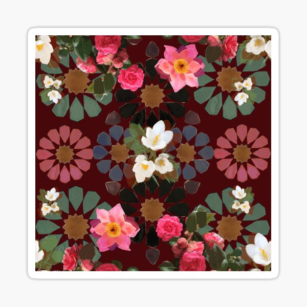 Item preview, Alhambra New Floral Delights designed and sold by Big Fat Arts Gallery.