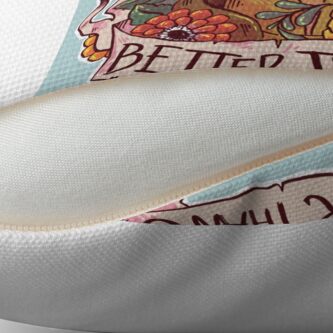 Alternate view of Better Than U Throw Pillow