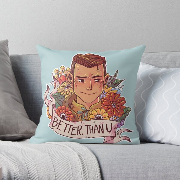 Better Than U Throw Pillow
