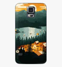 Ländliche Gegend Hülle & Klebefolie für Samsung Galaxy