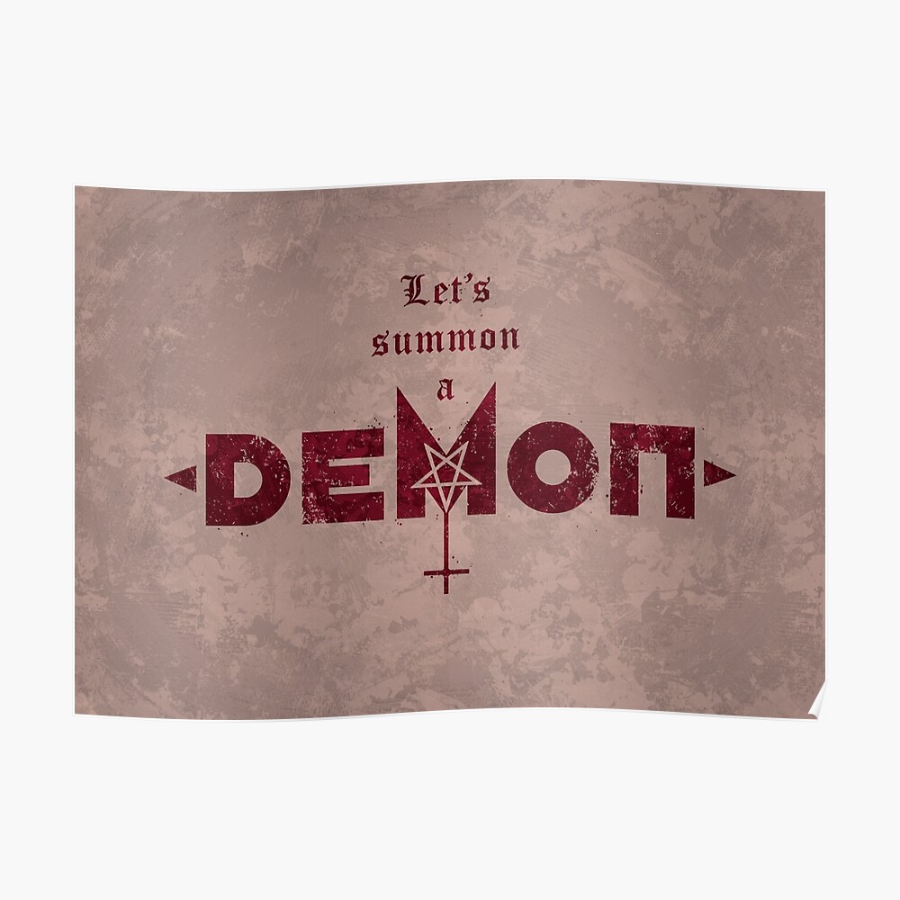 Let's Summon a Demon Poster