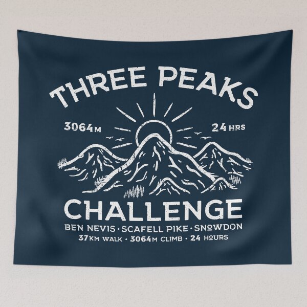 Item preview, 3 Peaks Challenge designed and sold by TigerTom Design.