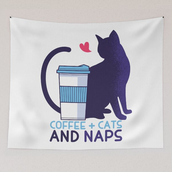Item preview, Coffee, cats and afternoon nap designed and sold by emphatic.