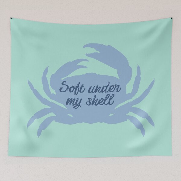 Item preview, Soft Under My Shell designed and sold by infinitygrafix.