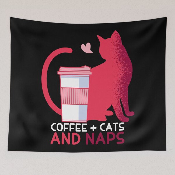 Item preview, Coffee, cats and afternoon nap designed and sold by emphatic.