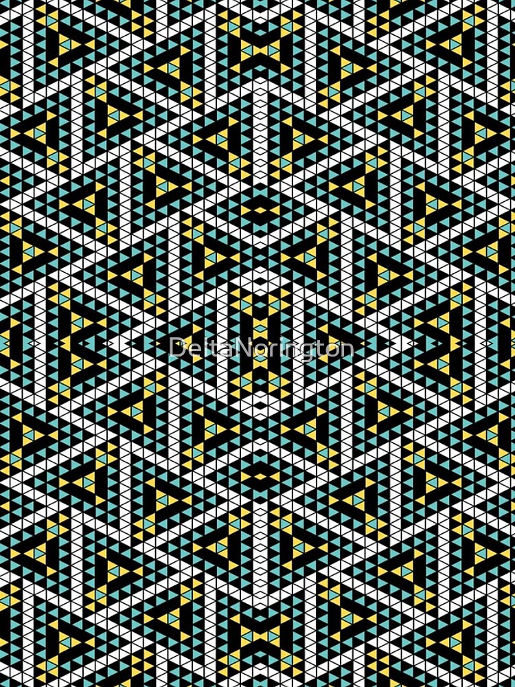 Thumbnail 5 of 5, iPhone Case, Triangles designed and sold by DeltaNorington.