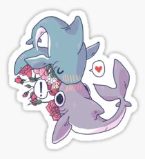 Sharky Smooches Sticker