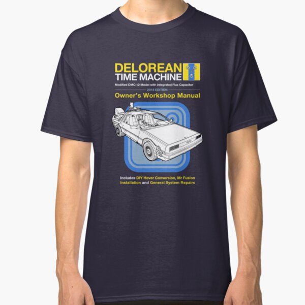Time Machine Manual Classic T-Shirt