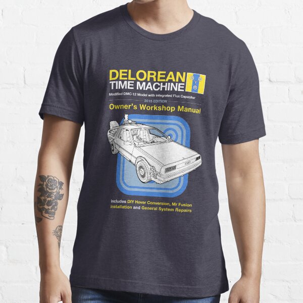 "Time Machine Manual" Tshirt for Sale by drsimonbutler Redbubble