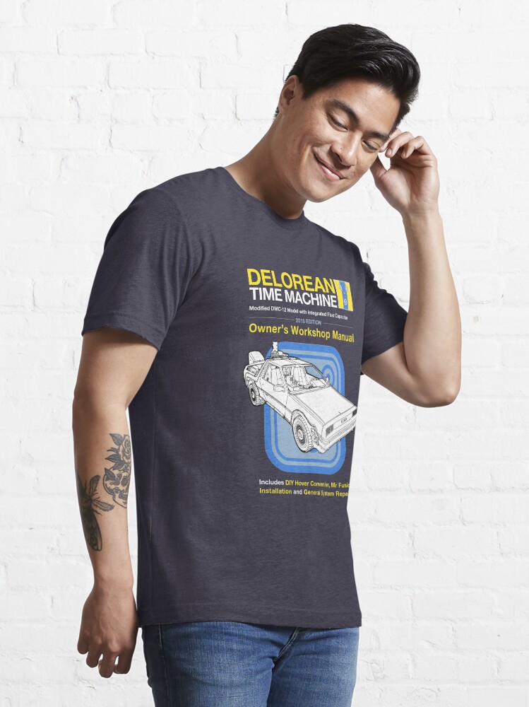 "Time Machine Manual" Tshirt for Sale by drsimonbutler Redbubble