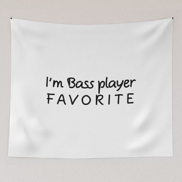 Item preview, I'm Bass player Favorite Bass player  designed and sold by Seas Wanda.