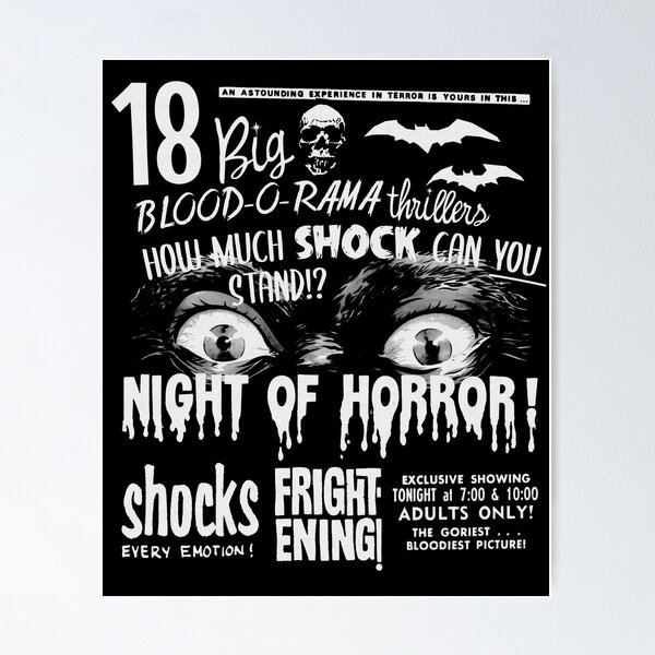 Item preview, Night of Horror! designed and sold by HereticTees.
