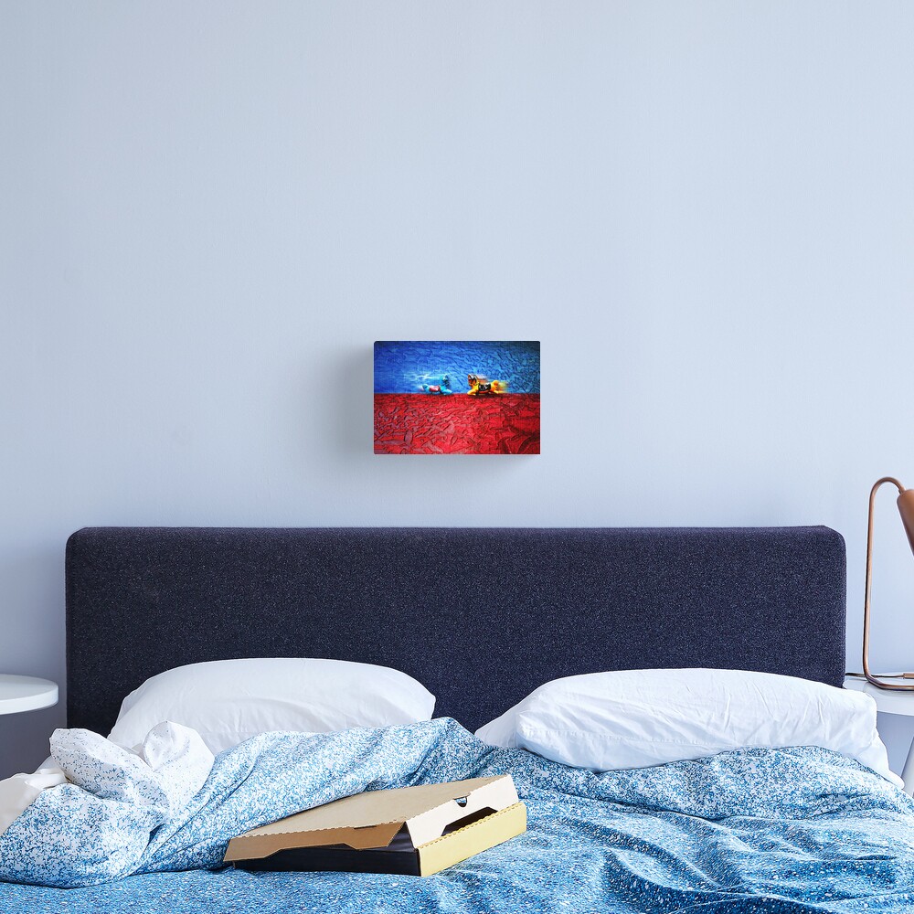l o v e p e e l Canvas Print