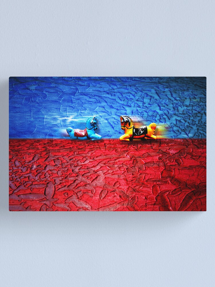 Alternate view of l o v e p e e l Canvas Print