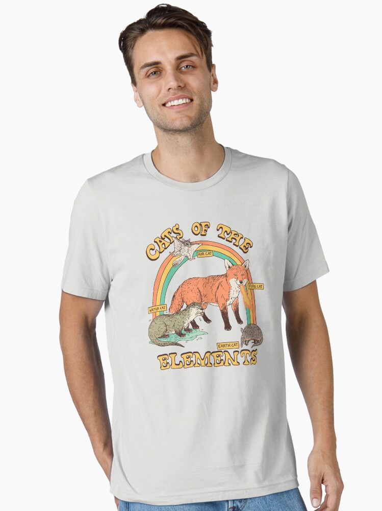 Thumbnail 1 von 7, Essential T-Shirt, Katzen der Elemente designt und verkauft von wytrab8.
