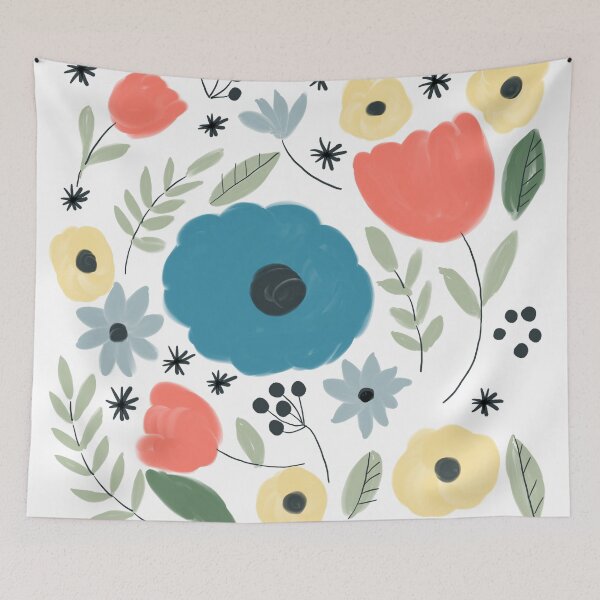 Aperçu de l'œuvre Scatter Garden of Flowers créée et vendue par PopwheelArt.