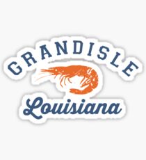 Grande Isle - Louisiana. Sticker