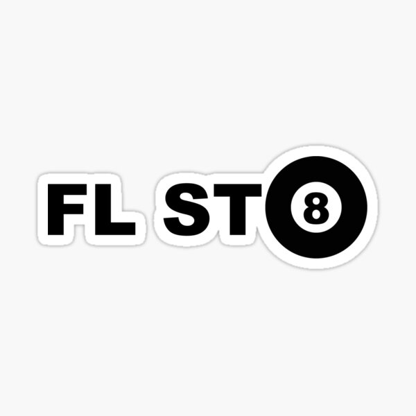FL ST8BALL Sticker