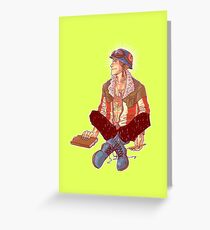 Punk!Cap Greeting Card