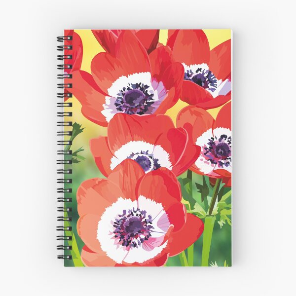 Item preview, Red poppies designed and sold by Elvira Clement.
