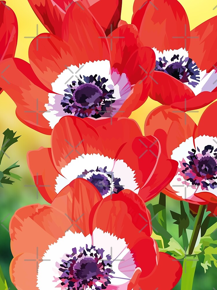 Red poppies by Elviranl