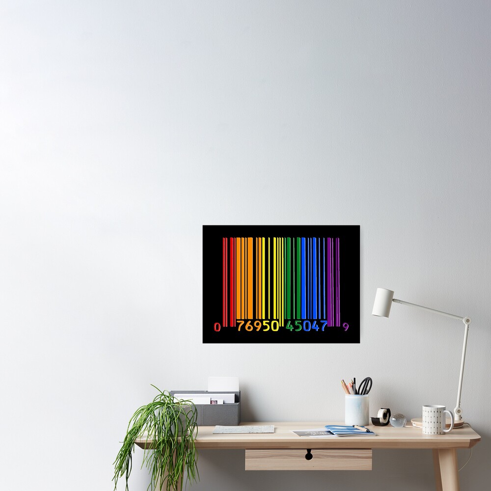 Gay Pride Month Rainbow Barcode Stickers Redbubble My Xxx Hot Girl